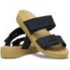 imageCrocs Womens Brooklyn Buckle Low SandalsBlackTan