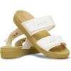 imageCrocs Womens Brooklyn Buckle Low SandalsChalkTan