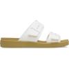 imageCrocs Womens Brooklyn Buckle Low SandalsChalkTan