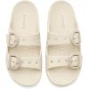 imageCrocs Womens Classic Saturday SandalsFrapp Enamel Buckle