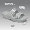 imageCrocs Womens Classic Saturday SandalsMetallic Atmosphere