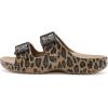 imageCrocs Womens Classic Saturday SandalsSepiaLeopard