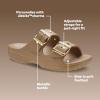 imageCrocs Womens Classic Saturday SandalsSepiaMetallic Buckle