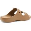 imageCrocs Womens Classic Saturday SandalsSepiaMetallic Buckle