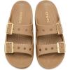 imageCrocs Womens Classic Saturday SandalsSepiaMetallic Buckle