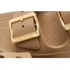 imageCrocs Womens Classic Saturday SandalsSepiaMetallic Buckle