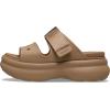 imageCrocs Womens Soho TwoStrap Sandals  24 Inch Platform  LiteRide SinkIn Footbed  Adjustable Upper StrapSepia