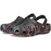imageCrocs UnisexAdult Classic Marbled Tiedye ClogBlack SandMulti