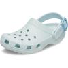 imageCrocs UnisexAdult Classic Metallic Buckle ClogsVapor Ice
