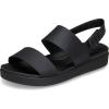 imageCrocs Womens Brooklyn Backstrap Low SandalsBlack