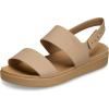 imageCrocs Womens Brooklyn Backstrap Low SandalsCashew