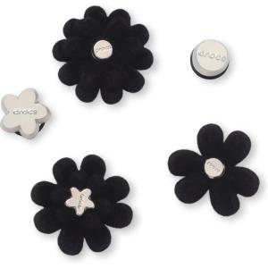 imageCrocs Jibbitz Flowers Shoe Charm PacksBlack Velvet Flower
