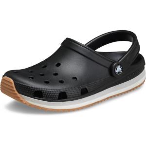 imageCrocs UnisexAdult Classic Retro Runner ClogsBlack