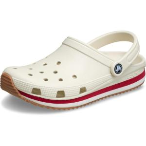 imageCrocs UnisexAdult Classic Retro Runner ClogsSummit White