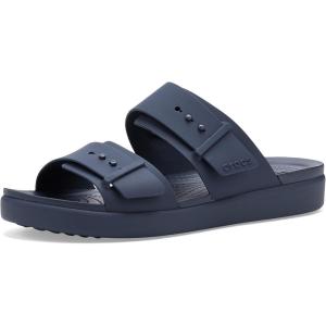 imageCrocs Womens Brooklyn Buckle Low SandalsNavy