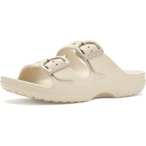 imageCrocs Womens Classic Saturday SandalsFrapp Enamel Buckle