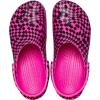 imageCrocs UnisexAdult Classic Graphic Clogs Pink CrushBlack 8 Women6 Men
