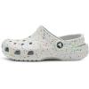 imageCrocs UnisexChild Classic Watercolor Marbled ClogAtmosphereMulti Glow