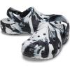 imageCrocs UnisexChild Classic Watercolor Marbled ClogBlackWhite
