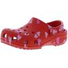 imageCrocs UnisexChild Classic Watercolor Marbled ClogCherry Red