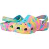 imageCrocs UnisexChild Classic Watercolor Marbled ClogDigital AquaMulti