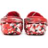 imageCrocs UnisexChild Classic Watercolor Marbled ClogFlameMulti