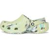 imageCrocs UnisexChild Classic Watercolor Marbled ClogFrothy GreenMulti