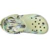 imageCrocs UnisexChild Classic Watercolor Marbled ClogFrothy GreenMulti
