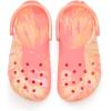 imageCrocs UnisexChild Classic Watercolor Marbled ClogGuavaMulti