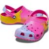 imageCrocs UnisexChild Classic Watercolor Marbled ClogJuiceMulti Ombre