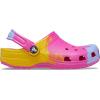 imageCrocs UnisexChild Classic Watercolor Marbled ClogJuiceMulti Ombre