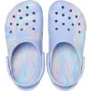 imageCrocs UnisexChild Classic Watercolor Marbled ClogMoon JellyMulti