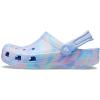 imageCrocs UnisexChild Classic Watercolor Marbled ClogMoon JellyMulti