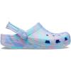 imageCrocs UnisexChild Classic Watercolor Marbled ClogMoon JellyMulti