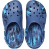 imageCrocs UnisexChild Classic Watercolor Marbled ClogNavyMulti