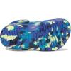 imageCrocs UnisexChild Classic Watercolor Marbled ClogNavyTurbo Teal
