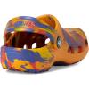 imageCrocs UnisexChild Classic Watercolor Marbled ClogOrange ZingMulti