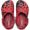 imageCrocs UnisexChild Classic Watercolor Marbled ClogPepperBlack