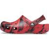 imageCrocs UnisexChild Classic Watercolor Marbled ClogPepperBlack