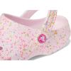 imageCrocs UnisexChild Classic Watercolor Marbled ClogPink MilkMulti