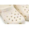 imageCrocs UnisexChild Classic Watercolor Marbled ClogSummit WhiteMulti Glow