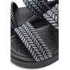 imageCrocs Womens Brooklyn Low Wedge SandalsBlack Sparkle
