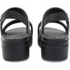 imageCrocs Womens Brooklyn Low Wedge SandalsBlack Sparkle