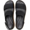 imageCrocs Womens Brooklyn Low Wedge SandalsBlackCashew