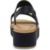 imageCrocs Womens Brooklyn Low Wedge SandalsBlackCashew1