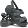 imageCrocs Womens Brooklyn Low Wedge SandalsCarbon Knot