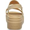 imageCrocs Womens Brooklyn Low Wedge SandalsCashewCashew