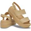 imageCrocs Womens Brooklyn Low Wedge SandalsCashewCashew
