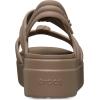 imageCrocs Womens Brooklyn Low Wedge SandalsLatte Knot