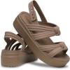 imageCrocs Womens Brooklyn Low Wedge SandalsLatte Knot